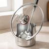 Stable Pot Lid Storage Rack Stainless Steel Spatula Holder Multi-functional Chopsticks Stand  Home