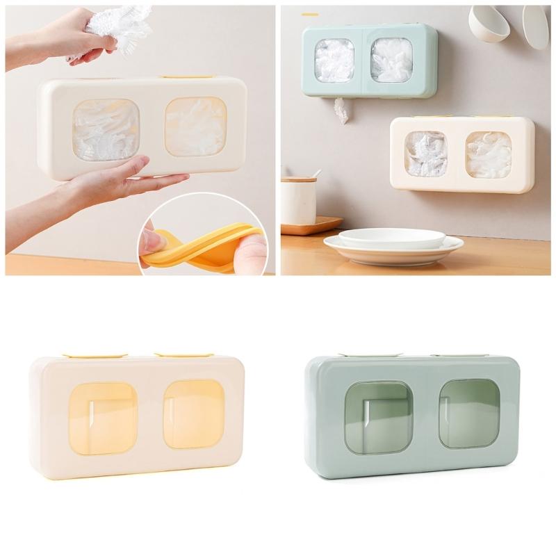 Multifunctional Cling Film Storage Case Accessory for Home Use Accommodates Various Sizes Stylish Designs Decoration