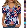 T Shirts Short Sleeve V Neck Tees For Women Fashion Tops Trendy Lightweight Soft Casual Summer Top