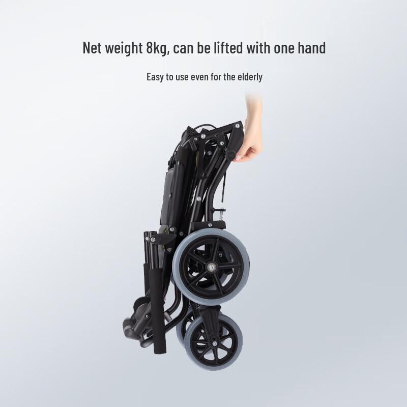 YUWELL Lingyue 2000 Портативная складная инвалидная коляска