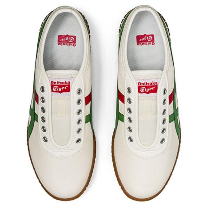 ONITSUKA TIGER Tsunahiki Слипоны Бежево-зеленые Кроссовки 1183B452-102