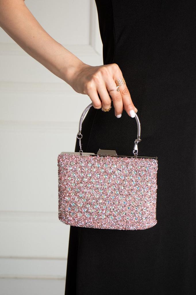 Women's Stylish and Useful Evening Dress Bag Lily Smoked Women's Evening Dress Hand Bag 14X20 Size