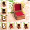 Square Spade Wood Rings Holder 1/2 Slots Rings Display Case Simple Jewelry Organizer Propose
