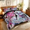 Custom Name,Abbey Pattern Bedding Home Decoration Birthday Gift ( 1 duvet cover + 2 pillowcase, without core),fan merchandise.