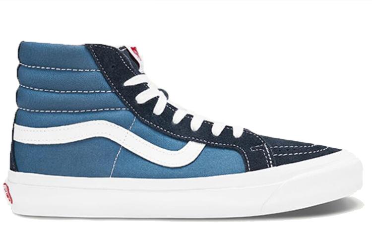 Men's Sneakers Vans OG Sk8-Hi LX Navy Navy/STV Navy