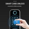 Smart Lock Keyless Entry Door Lock Anti-theft Biometric Password Door Lock Tuya App Remote
