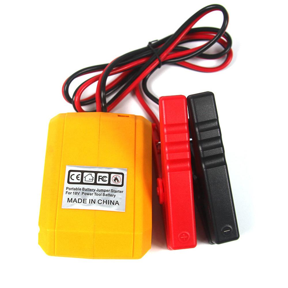 Адаптер аварийного пуска автомобиля для аккумулятора DeWalt 18 В