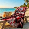 Fc Bayern Beach Towel Quick-Dry Soft Microfiber Comfortable Lightweight Perfect for Traveling Yoga Camping and Swimming