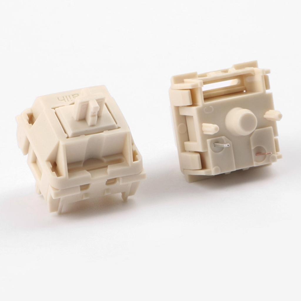 Novelkey Kailh MX Cream Switch 5-контактный линейный POM механическая клавиатура Ice Cream Switches 55gf Индивидуальные аксессуары для игрового комплекта
