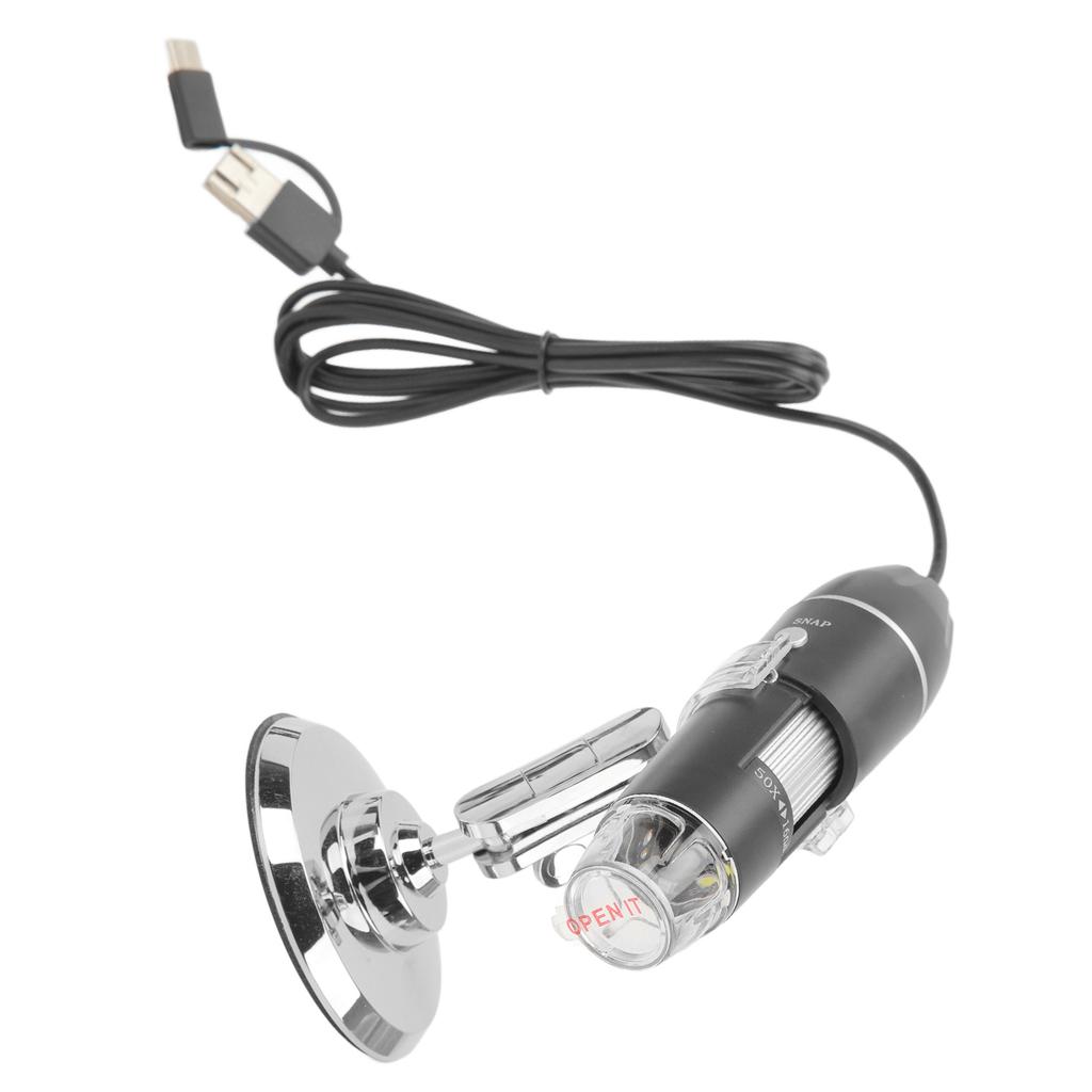 1600X беспроводной цифровой микроскоп портативный USB HD инспекционный микроскоп с подставкой