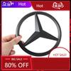 For Mercedes Benz ABS Car Front Grille Badge sticker Decal Cover Emblem For Mercedes Benz GLA GLK ML GLC GLE C E Class  W204 W20