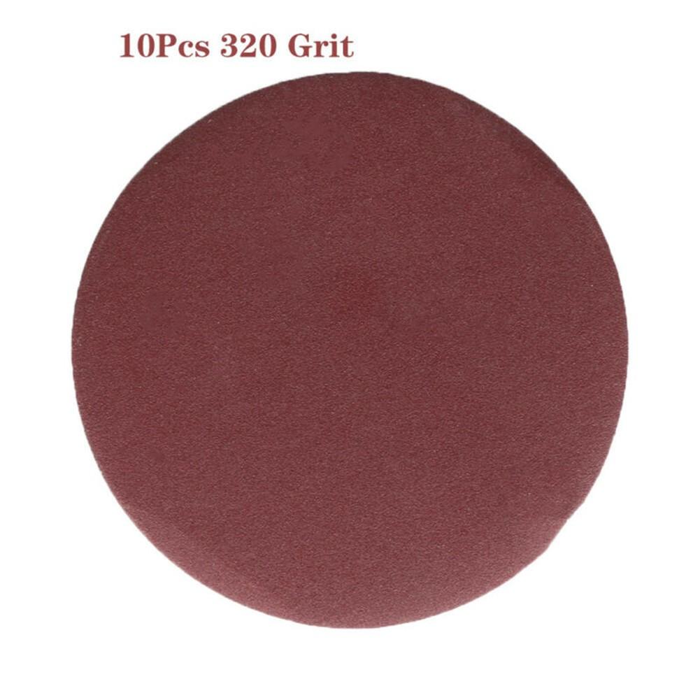 Sandpaper 5inch/125mm 40-2000Grit Round Shape Disk Sand Sheets Polishing