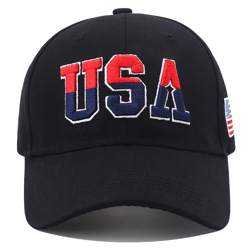 Новая американская флаг вышивка Бейсболка 2023 для мужчин женщин Хлопок Snapback Кепка Унисекс Хип-хоп США Кепки для Мужчины Gorras Hombre