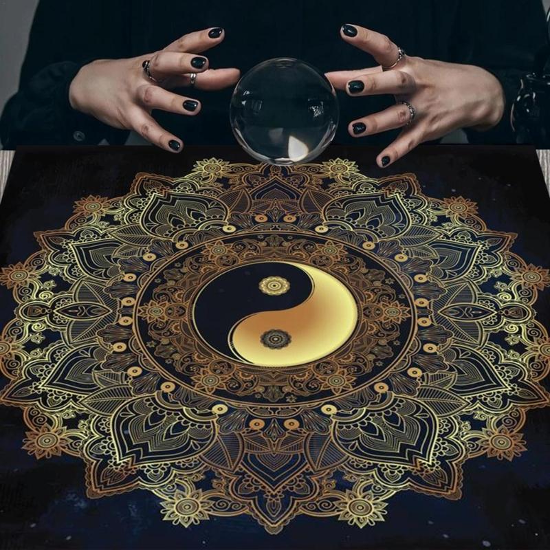 Астрология Таро Стол Алтарь Скатерть Метафизическая Настольная Игра Коврик Маятник Гадания Алтарь Скатерть Настольная Игра Карточная Подкладка