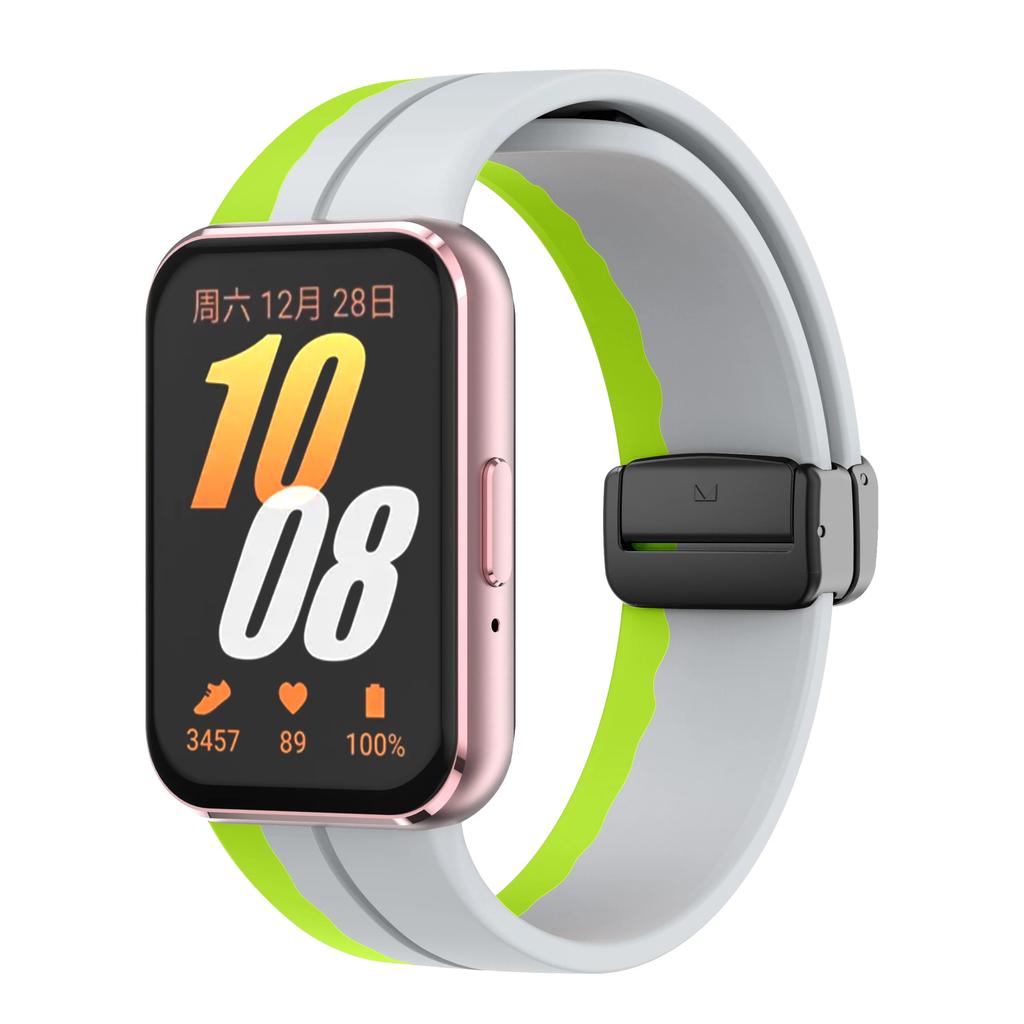 Silicone Strap For Samsung Galaxy Fit3 Watch Band Magnetic Buckle Wristband For Samsung Galaxy Fit 3 Bracelet Replacement Correa