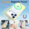 For iPhone 17 Pro Max Case Compatible with MagSafe Kickstand PC+Silicone Phone Cover