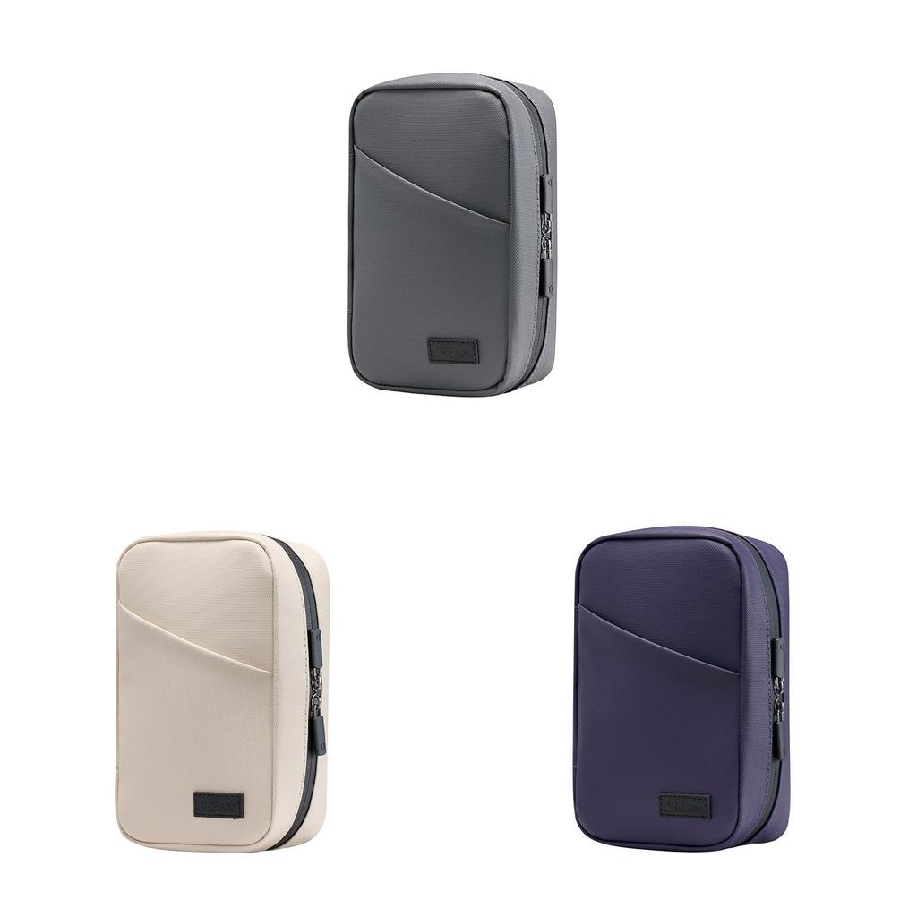 Digital Travel Storage Cube Pu Material Portable Data Cable And Charger Case