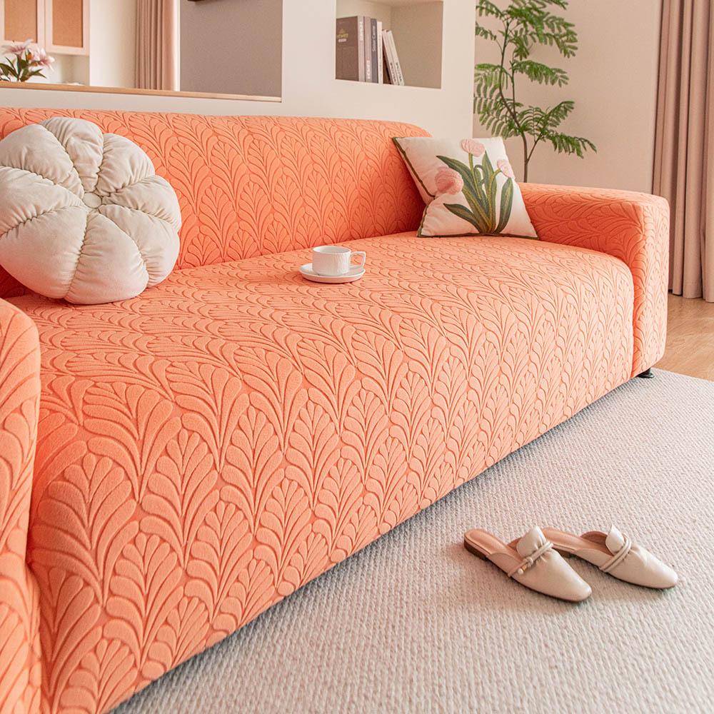 Jacquard Sofa Covers for Living Room Anti Slip Couch Cover Pet Friendly Sofa Slipcover Washable Furniture Protector for Kids