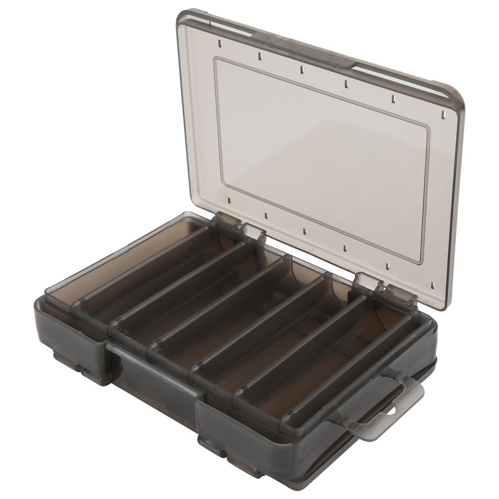 Small Polypropylene Fishing Tackle Hook Preservation Box with Buckle Fishing SuppliesBlack