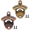 Opening Tools for Beer Beverage Coke Metallic Bottle Openers Wall Mounted Strong Load Bearing Anti Fall Beer Opener