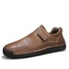 Men’s Leather Sneakers Low-top Casual Shoes Plus Size 39-46