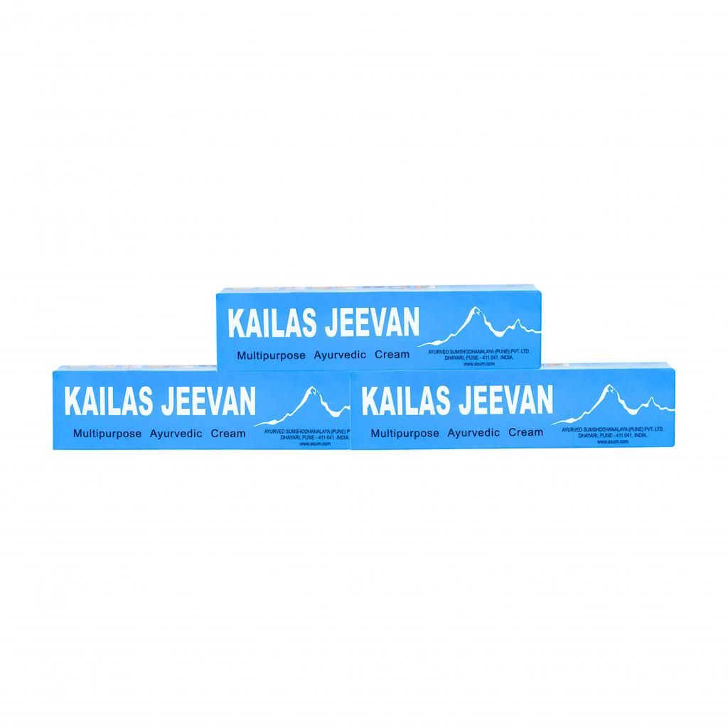 Набор универсальный Кайлаш Дживан (3 х 12 г), Kailas Jeevan Set, Ayurved Sumshodhanalaya