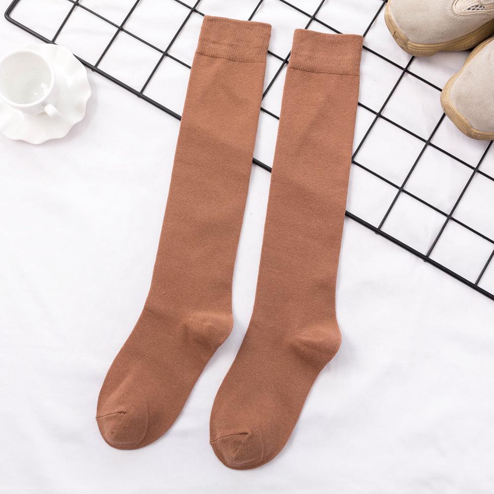Plaid Girls Women Stockings Long Socks Autumn Winter Warm Thigh High Socks Japan Style Students Over Knee Socks Stocking Leg Sox