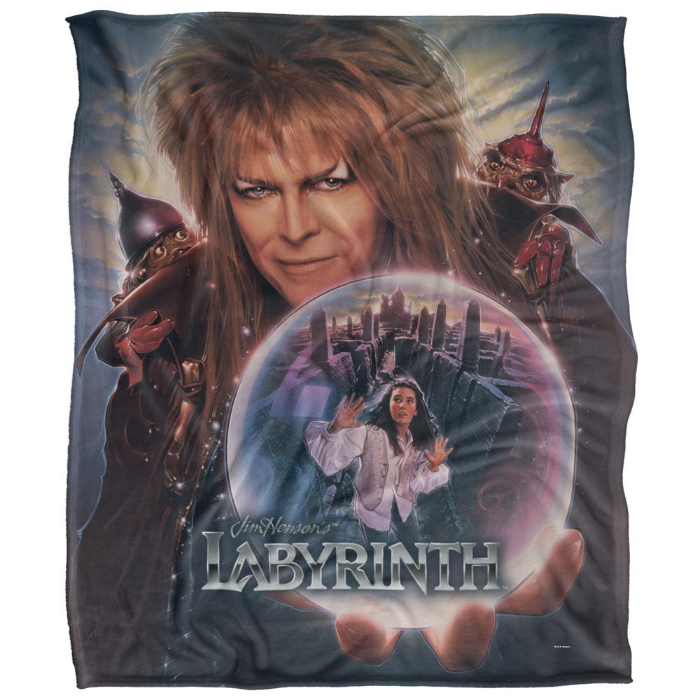 Labyrinth Trapped In The Glass Silky Supersoft Blanket