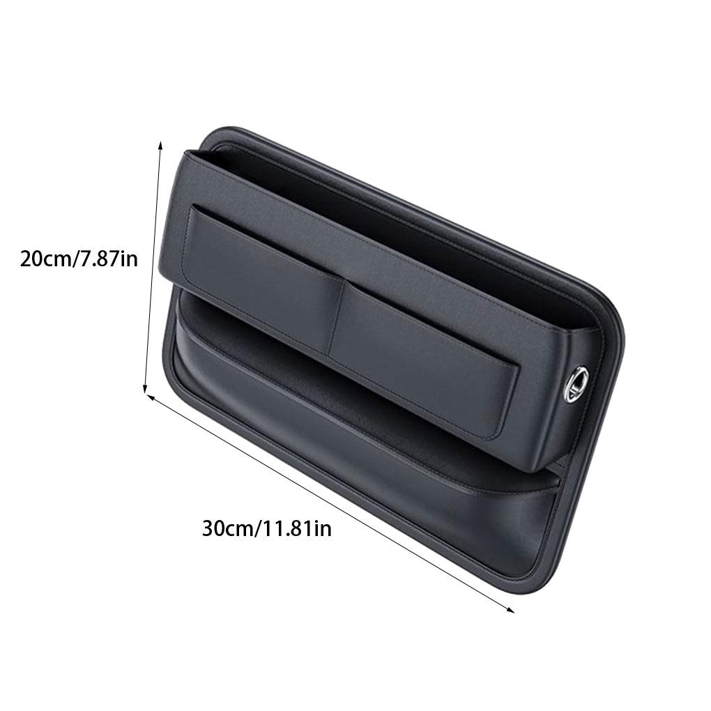 Черный органайзер для хранения вещей, легко собирается и позволяет легко организовать небольшое пространство. Аксессуары для автомобильного органайзера.