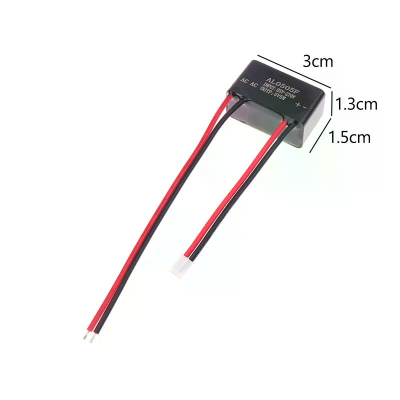 AC 220V К DC 5V/1A 12V/5W AL0505F Водонепроницаемый Эпоксидный Заливочный Источник Питания для Освещения Изолированный Коммутационный Модуль Драйвер Преобразователь AC в DC