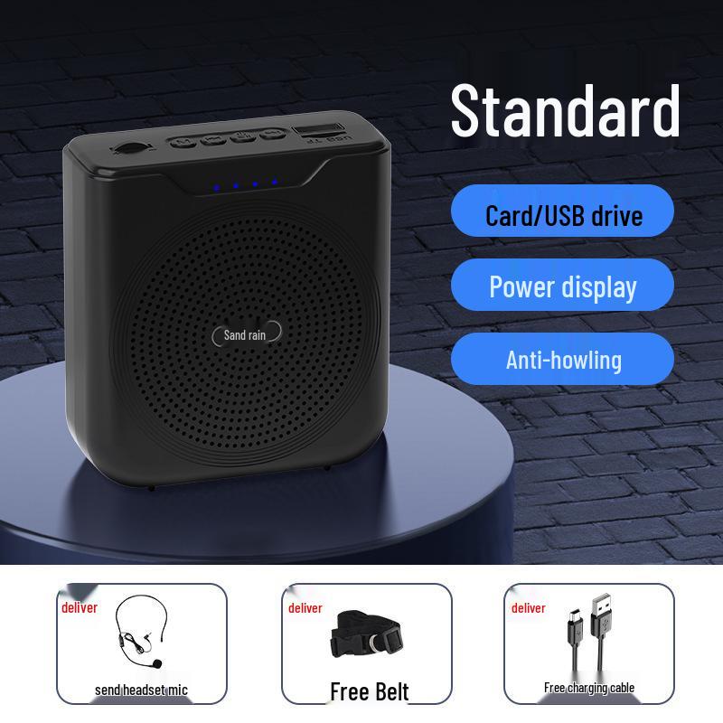 Компактный Bluetooth-усилитель и микрофон для учителя для использования в классе и в качестве гида