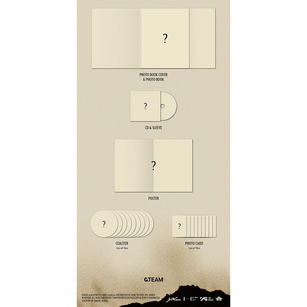 [предзаказ] 3-й мини-альбом &TEAM 'We on Fire' ОГРАНИЧЕННОЕ ИЗДАНИЕ