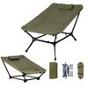 Складной туристический стул с регулируемой спинкой, для кемпинга, с местом для хранения, компактный, для сна 7075 900D Оксфорд, широкий, низкая/высокая спинка, подходит для улицы