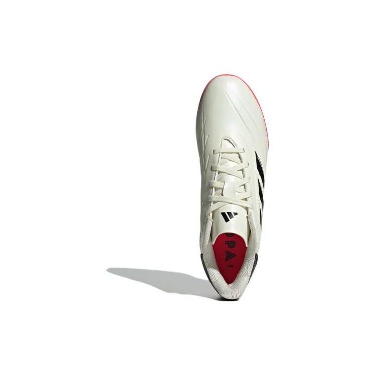 adidas Copa Pure 2 Club Круглый носок Шнуровка TF (Резиновые шипы) Нескользящие Прочные Футбольные Бутсы Унисекс Футбольные Бутсы Белые Красные IE7523