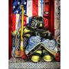 5D DIY Diamond Painting Firefighters Cross Stitch Kits Figures Diamond Embroidery Sale Mosaic Picture Home Decor Gift