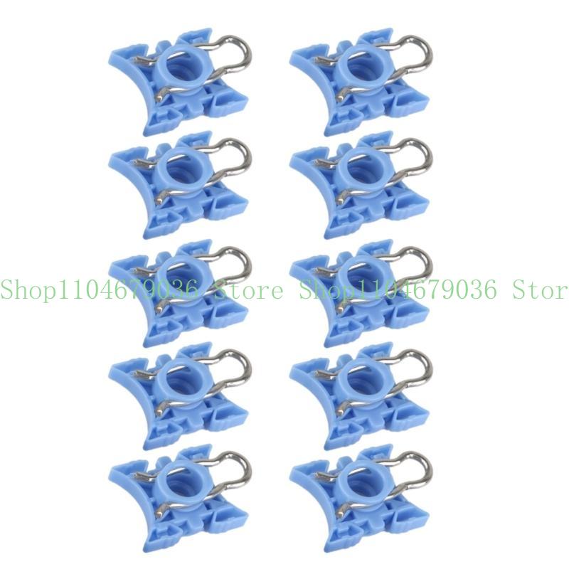 652F 10Pcs Auto Lift Sliding Pivots Clip 3509416 Window Lifter Service Clip for S80 Replacement Regulators Sliding Pivots