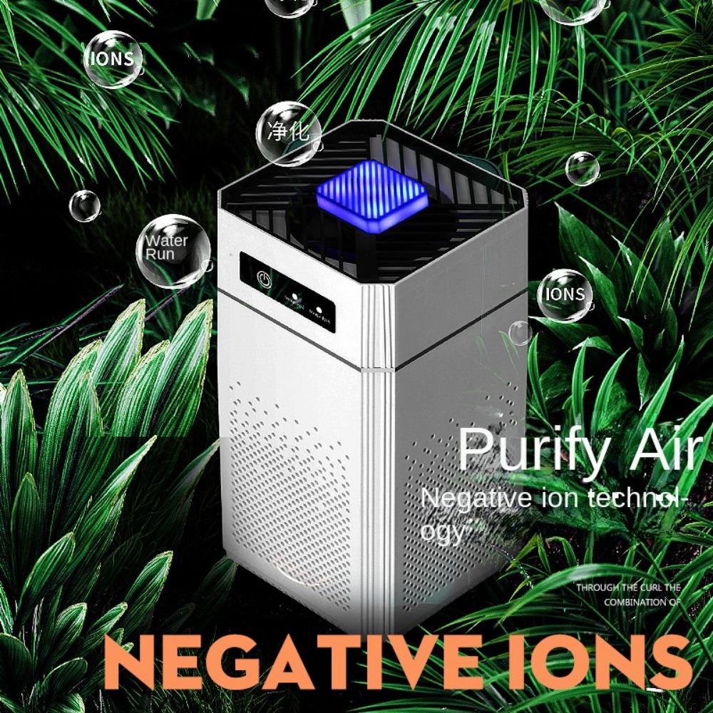 Air Purifier Negative Ion Sterilization Formaldehyde Removal Indoor Household Desktop Air Disinfection Machine