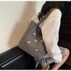 Canvas Bag Female College Student New Summer Versatile Large-capacity Bag Shoulder Bag Commuter Tote Bag