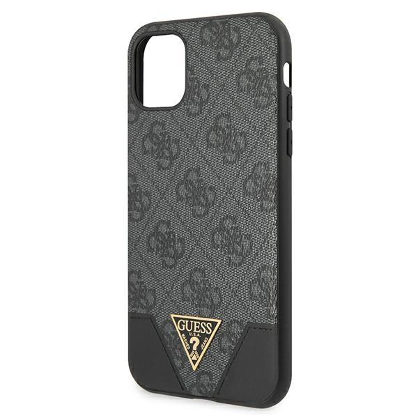 Guess Guhcn61Pu4Ghbk Iphone 11 6,1 / Xrszary/Grey Hardcase 4G Triangle Collection