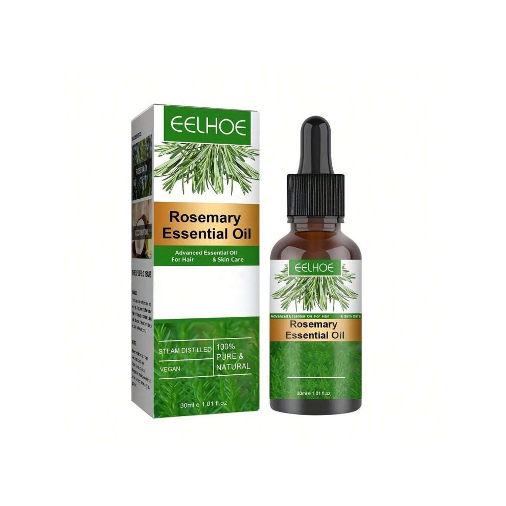 30ml Rosemary Hair Essential Oil Long Lasting Lightweight Rosemary Hair Essential Oil for Healthy Hair, with Plant Squalane