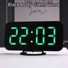 Будильник цифровой электронный умный светодиодный повтор настольный дисплей времени украшение дома 2 порта USB зарядное устройство для iPhone Android Desktop