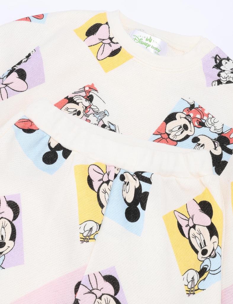 Пижамный комплект с рисунком Микки и Минни Пижама с рисунком по всей поверхности Детская одежда Детская пижама 215101714 Минни 95 [Disney] и '24