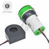 22MM Round Mini LED Digital Display AC Voltage Current Meter 0-100A 50-500V Five Colors