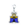 Игра Undertale Пиксельный брелок 6см Акриловый Санс Флоуи Папирус Азриэль подвеска машина брелок сумка аксессуары аниме подарок