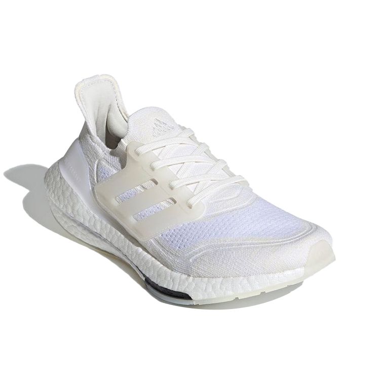 Adidas UltraBoost 21 Primeblue Non Dyed White Women Sneakers Cream Core-White Cream-White FX7730