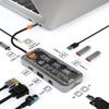 4K30Hz USB C Hub 10 in 1 Laptop Docking Station Compatible USB C Dock  Office Home