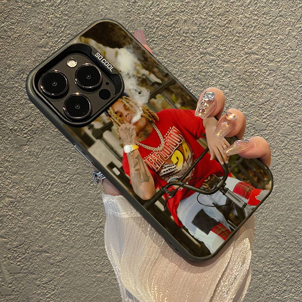 Чехол для телефона рэпера Y-Zola для iPhone 16 15 Plus 14 13 12mini 11Pro Max Конфетный Матовый Ударопрочный Задний Чехол