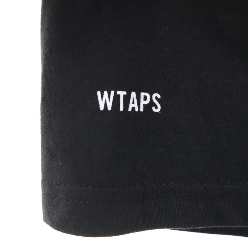WTAPS Футболка с коротким рукавом и V-образным вырезом M черная Neighborhood Plain Мужская Б/У