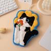 Soft Toilet Handkerchief Cute Cat Washcloth Cartoon Hand Towel  Kitchen