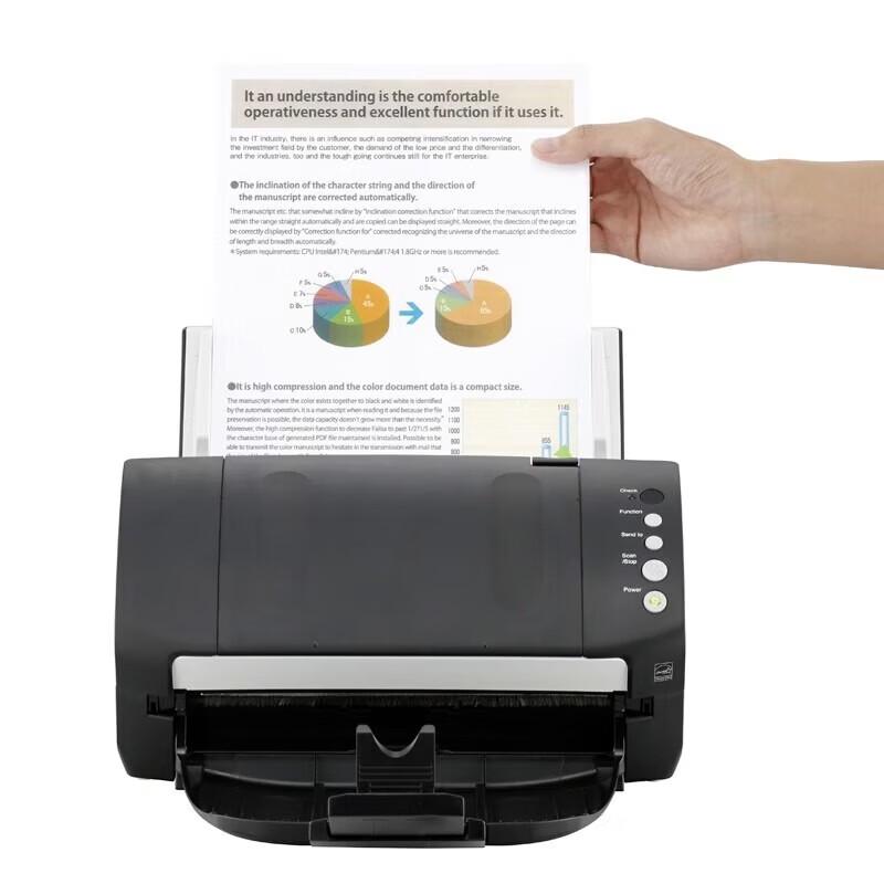 Fujitsu fi-7140XZ High-Speed Duplex A4 Document Scanner CN plug (adapter included)